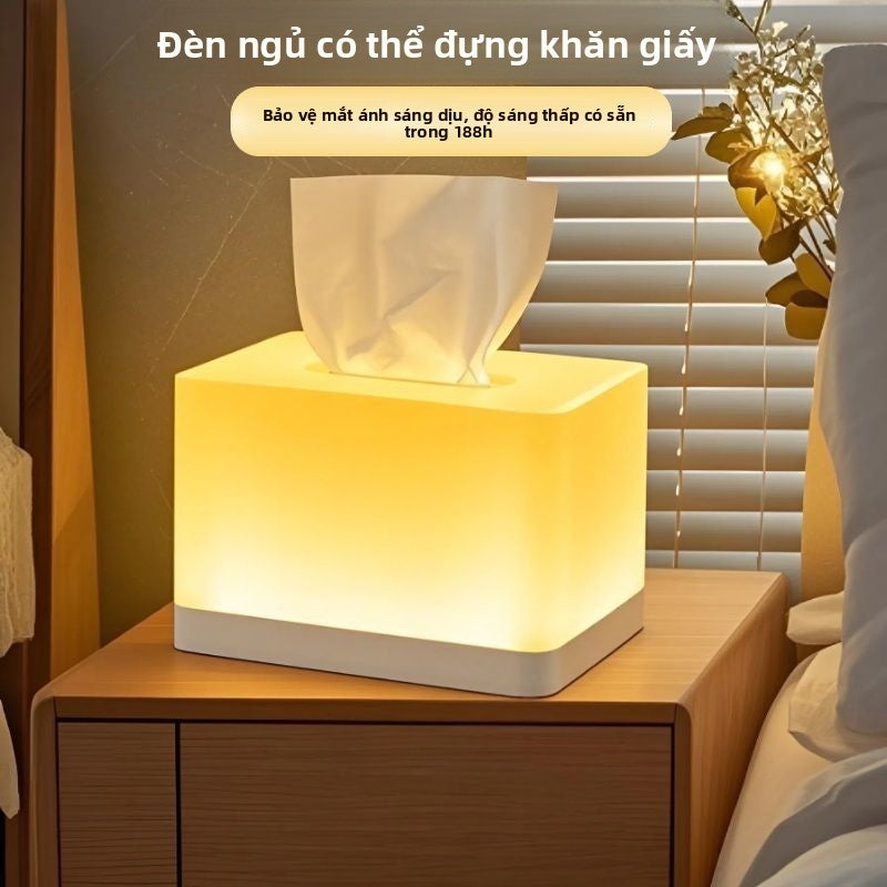 Hộp khăn giấy đơn giản hiện đại kiểu Trung Quốc mới hộp khăn giấy phòng khách nhà hàng khách sạn khă