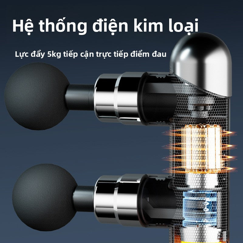 súng massage  2025 thông minh thể thao cân gan chânthư giãn cơ bắp sạc gia đình thể dục mini massage