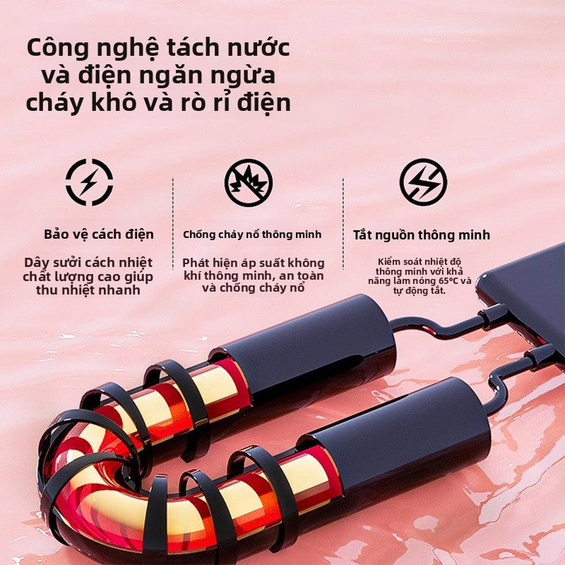 Túi nước nóng sạc chống nổ sản phẩm chính hãng ấm tay em bé ấm tay túi nước ấm phun nước sang trọng