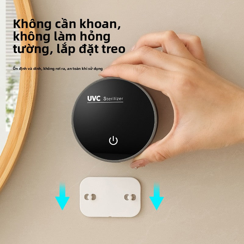 Máy khử trùng bàn chải đánh răng thông minh nhỏ Máy khử trùng bàn chải đánh răng điện sạc USB tròn M