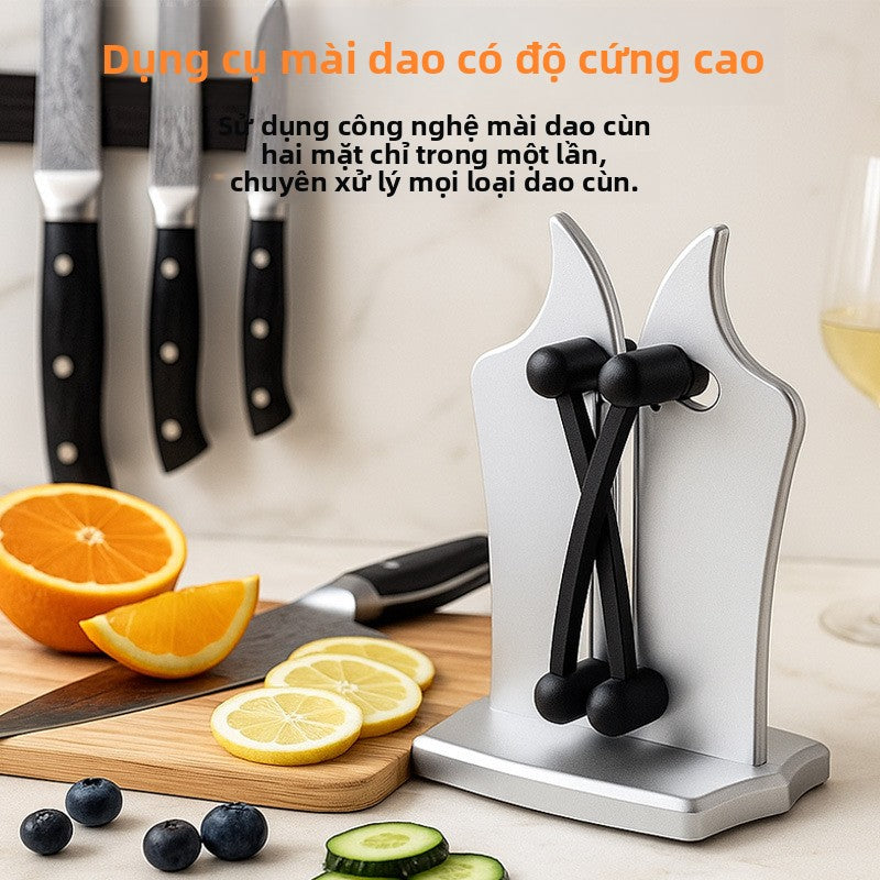 Công cụ mài dao sáng tạo mài dao đầu bếp bằng tay mài kéo thép vonfram đa chức năng mài