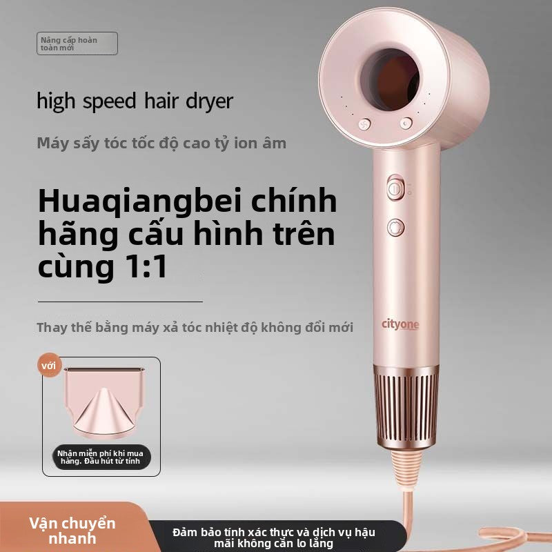 Máy sấy tóc ion âm sấy tóc siêu nhanh mà không khô tóc