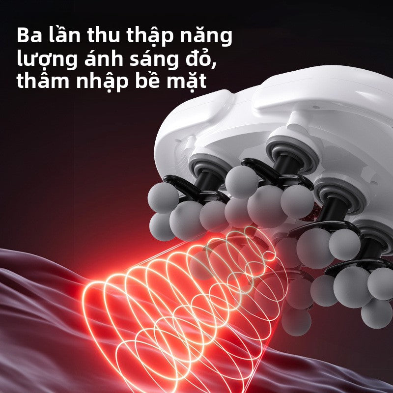 máy massage cơ bắp 22 đầu súng cân gan chân  thư giãn vai cổ lưng súng massage đa chức năng súng mass