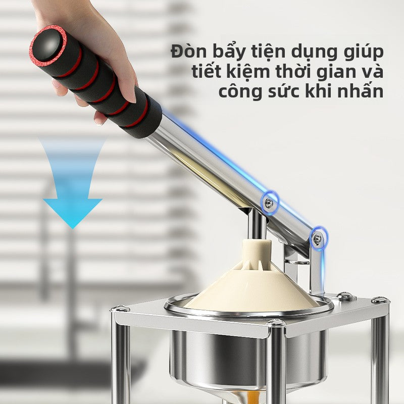 Máy ép trái cây thủ công đặt quầy hàng máy ép thương mại nước ép cam ép tay đồ tạo tác lựu tươi ép b