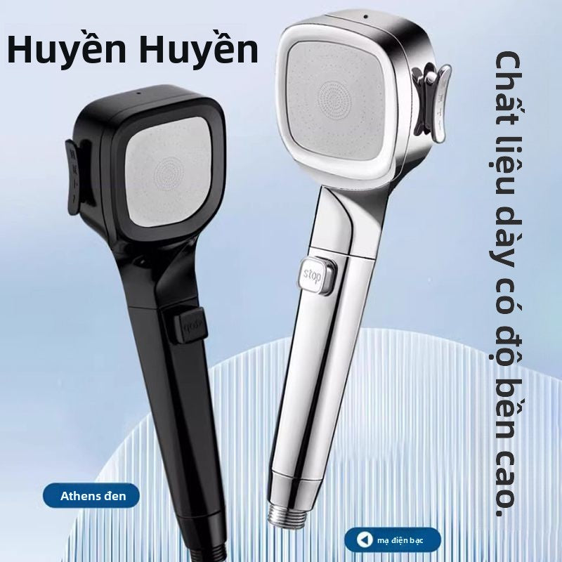 vòi hoa sen cầm tay tăng áp đầu phun nước nóng vòi hoa sen phòng tắm gia đình áp lực mưa
