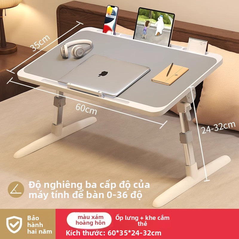 Bàn trên giường bàn nhỏ phòng ngủ gia đình ngồi bàn gấp đơn giản ký túc xá sinh viên học giường b (Copy)