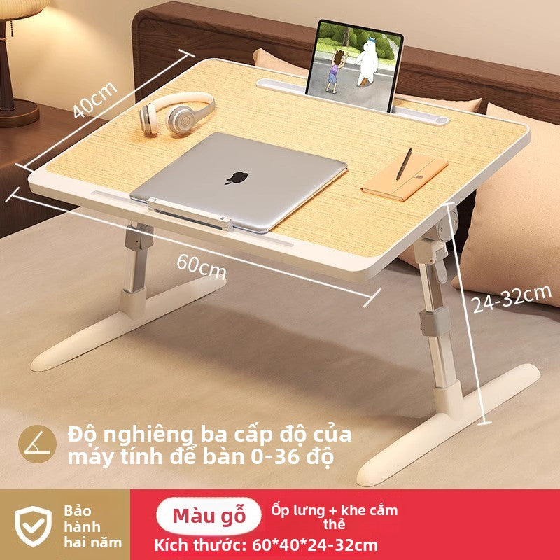 Bàn trên giường bàn nhỏ phòng ngủ gia đình ngồi bàn gấp đơn giản ký túc xá sinh viên học giường b (Copy)