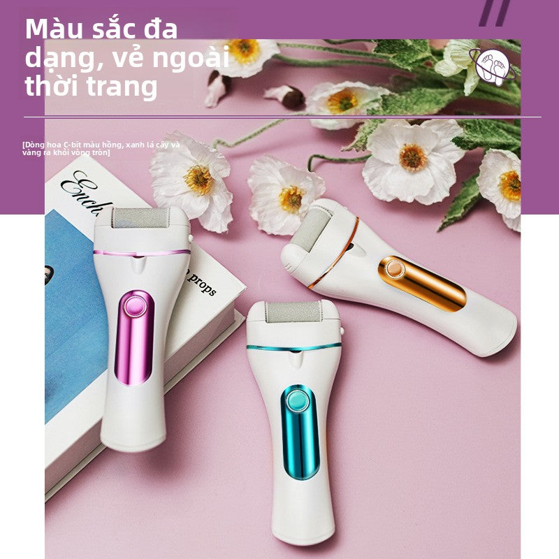 Máy mài chân điện MANSO mài chân loại bỏ da chân tạo tác tự động sạc loại vết chai làm đẹp chân máy