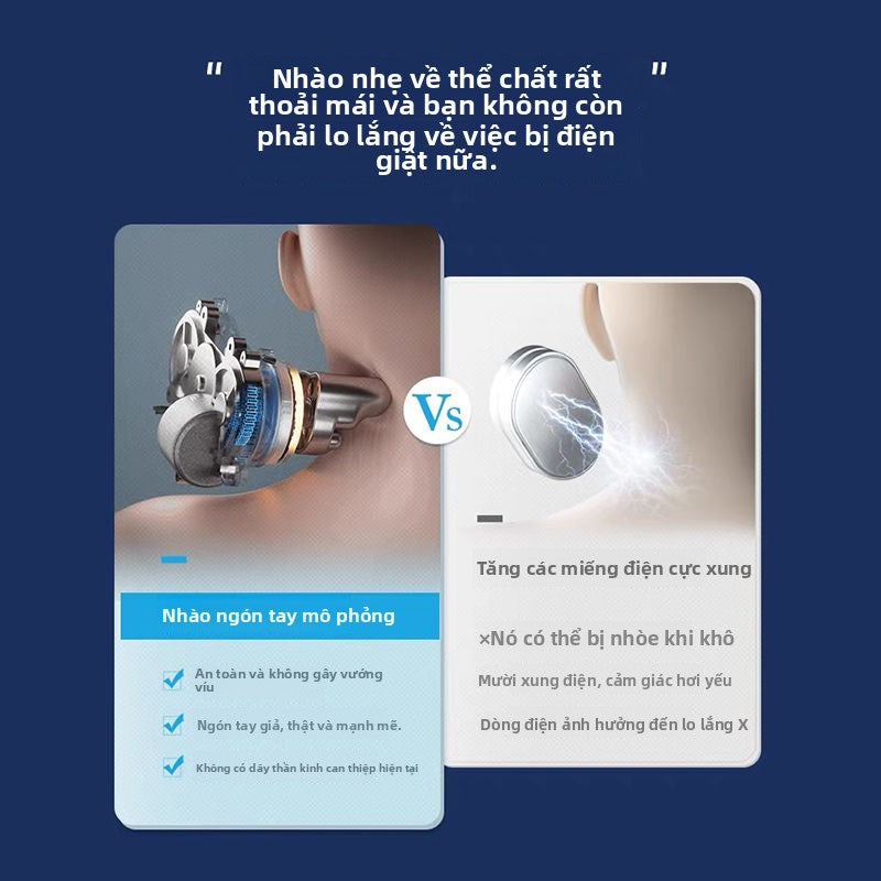 Gối massage yunui màu đen cao cấp