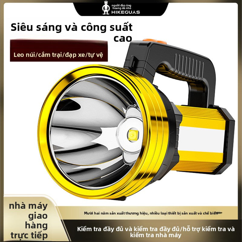 Đèn xách tay khẩn cấp Little Savage Đèn pin sạc nhiều chức năng USB Đèn làm việc COB Đèn tìm kiếm án