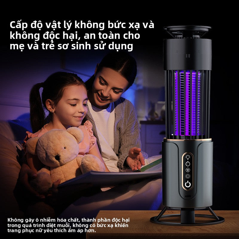 đèn diệt muỗi cổ vật chống muỗi ngoài trời đèn cắm trại điện giật diệt muỗi